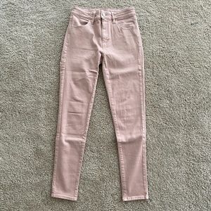 American Eagle Hi Rise Jeggings - Blush